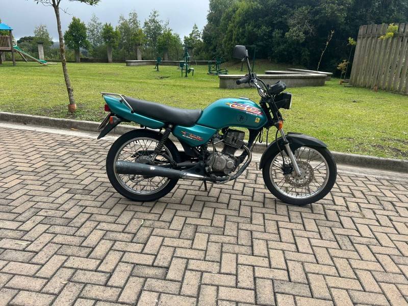 HONDA - CG 125 - 1999/1999 - Verde - R$ 8.900,00