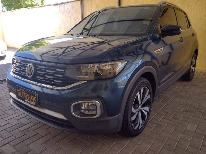 VOLKSWAGEN - T-CROSS - 2020/2021 - Azul - R$ 114.900,00