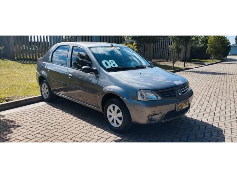 RENAULT - LOGAN - 2007/2008 - Cinza - R$ 27.900,00